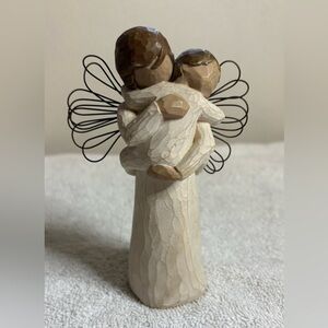 Willow Tree Figurine "Angels Embrace" Demdaco 2002 Susan Lordi 5.5" Tall